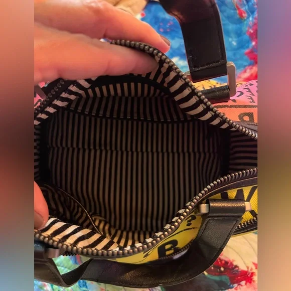 L.A.M.B. Yellow Pink satchel - Picture 8 of 10